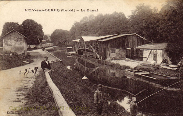 LIZY-sur-OURCQ (S.-et-M.) - Le Canal